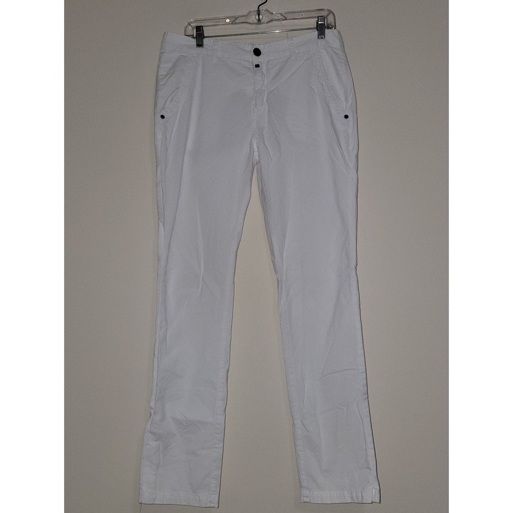 Billabong White Cargo Pants Size 34 Men's Straight Fit Casual‎ Outdoor